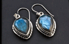 Sterling Silver Labradorite Earrings