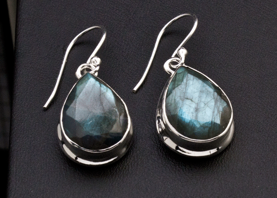 Sterling Silver Labradorite Earrings