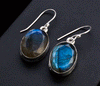 Sterling Silver Labradorite Earrings