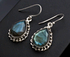 Sterling Silver Labradorite Earrings