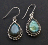 Sterling Silver Labradorite Earrings