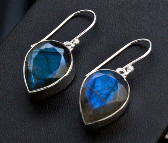 Sterling Silver Labradorite Earrings