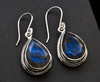 Sterling Silver Labradorite Earrings