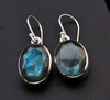Sterling Silver Labradorite Earrings