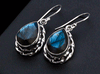 Sterling Silver Labradorite Earrings