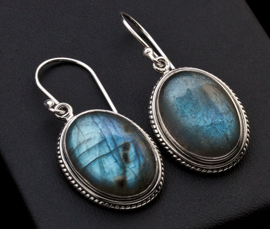 Sterling Silver Labradorite Earrings