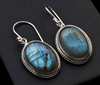 Sterling Silver Labradorite Earrings