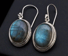 Sterling Silver Labradorite Earrings