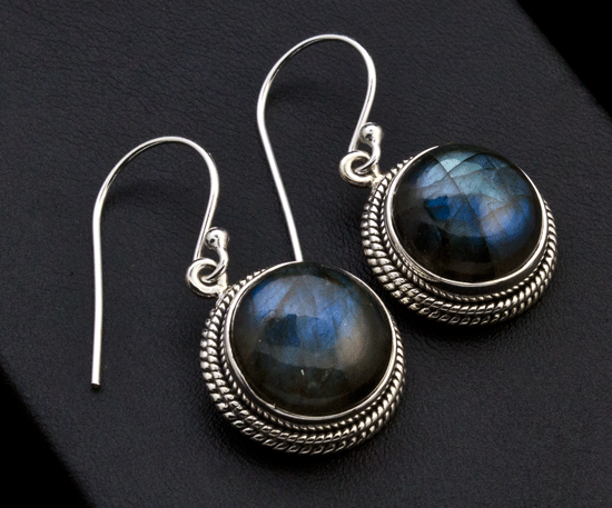 Sterling Silver Labradorite Earrings