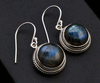 Sterling Silver Labradorite Earrings