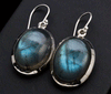 Sterling Silver Labradorite Earrings