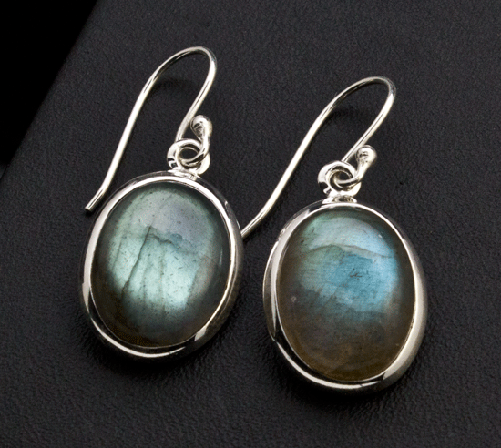 Sterling Silver Labradorite Earrings