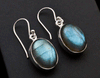 Sterling Silver Labradorite Earrings
