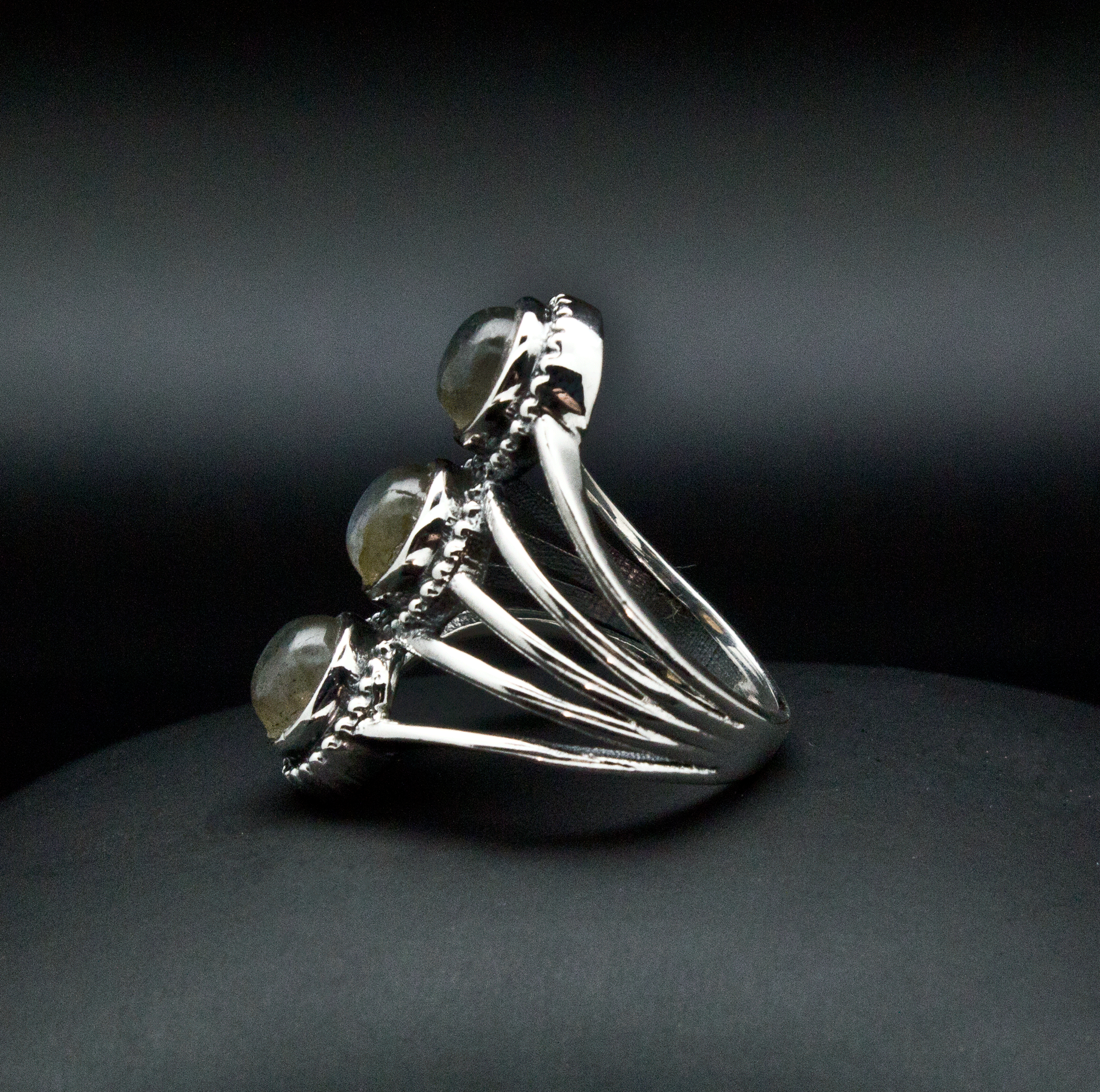 Sterling Silver Labradorite Ring Size 6.5