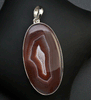 Sterling Silver Laguna Agate Pendant