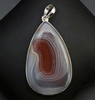 Sterling Silver Laguna Agate Pendant