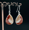 Sterling Silver Mookaite Earrings