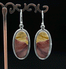 Sterling Silver Mookaite Earrings