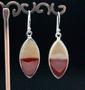 Sterling Silver Mookaite Earrings