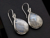 Sterling Silver Moonstone Earrings