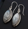 Sterling Silver Moonstone Earrings