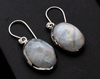 Sterling Silver Moonstone Earrings
