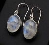 Sterling Silver Moonstone Earrings