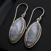 Sterling Silver Moonstone Earrings