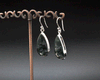 Sterling Silver Moss Agate Earrings