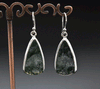 Sterling Silver Moss Agate Earrings