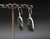 Sterling Silver Moss Agate Earrings