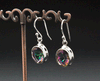 Sterling Silver Mystic Topaz Earrings