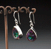 Sterling Silver Mystic Topaz Earrings