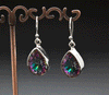 Sterling Silver Mystic Topaz Earrings