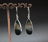 Sterling Silver Ocean Jasper Earrings