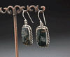 Sterling Silver Ocean Jasper Earrings