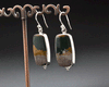 Sterling Silver Ocean Jasper Earrings