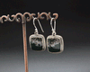 Sterling Silver Ocean Jasper Earrings