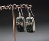 Sterling Silver Ocean Jasper Earrings