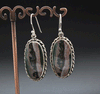 Sterling Silver Ocean Jasper Earrings