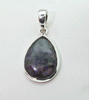 Sterling Silver Matrix Opal Pendant