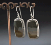 Sterling Silver Wildhorse Picture Jasper Earrings