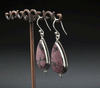 Sterling Silver Rhodonite Earrings