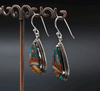 Sterling Silver Spiny Oyster Earrings
