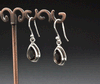 Sterling Silver Smoky Quartz Earrings