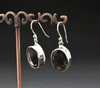 Sterling Silver Smoky Quartz Earrings