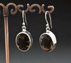Sterling Silver Smoky Quartz Earrings