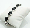 Sterling Silver Tektite Bracelet