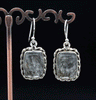 Sterling Silver Tourmalated Quartz Earrings