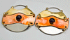 Trilogy Hoops with Amethyst